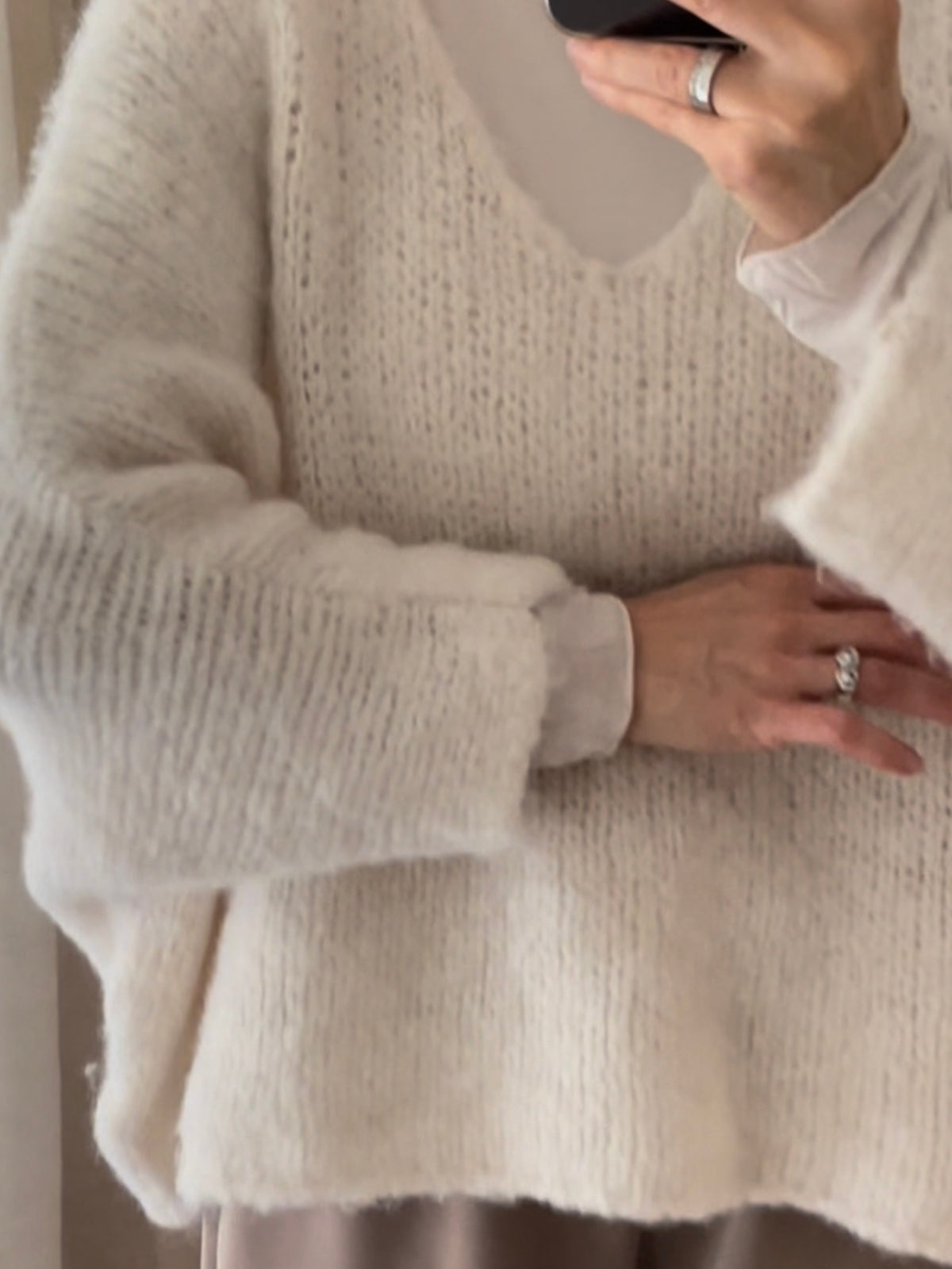 Pullover Susi in Creme