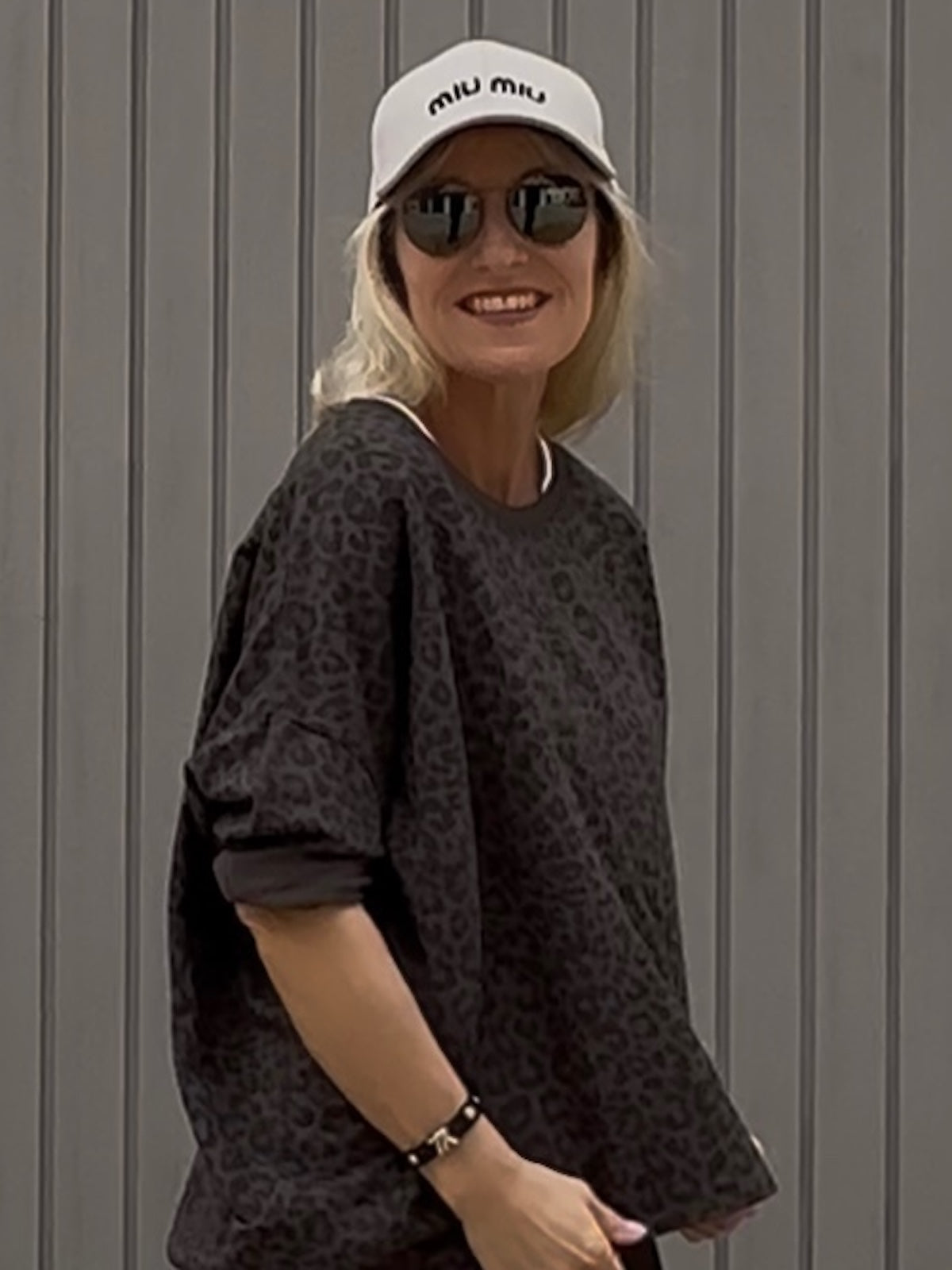 Sweatshirt Kate in Leo Schoko