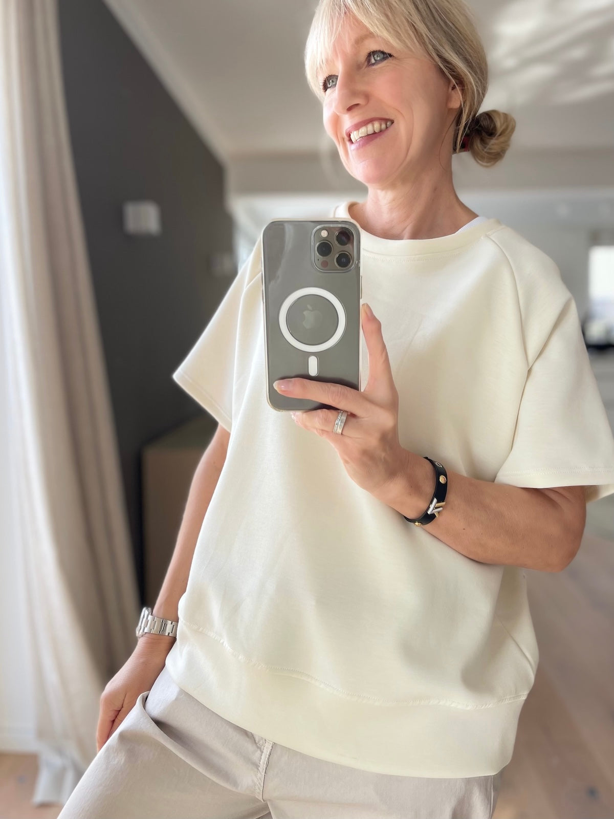 Shirt Nicole in Butter