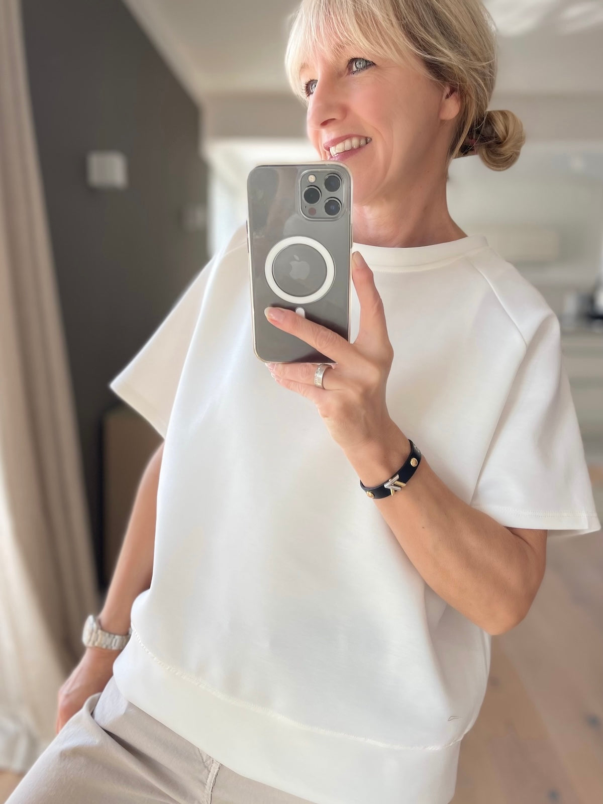 Shirt Nicole in Creme