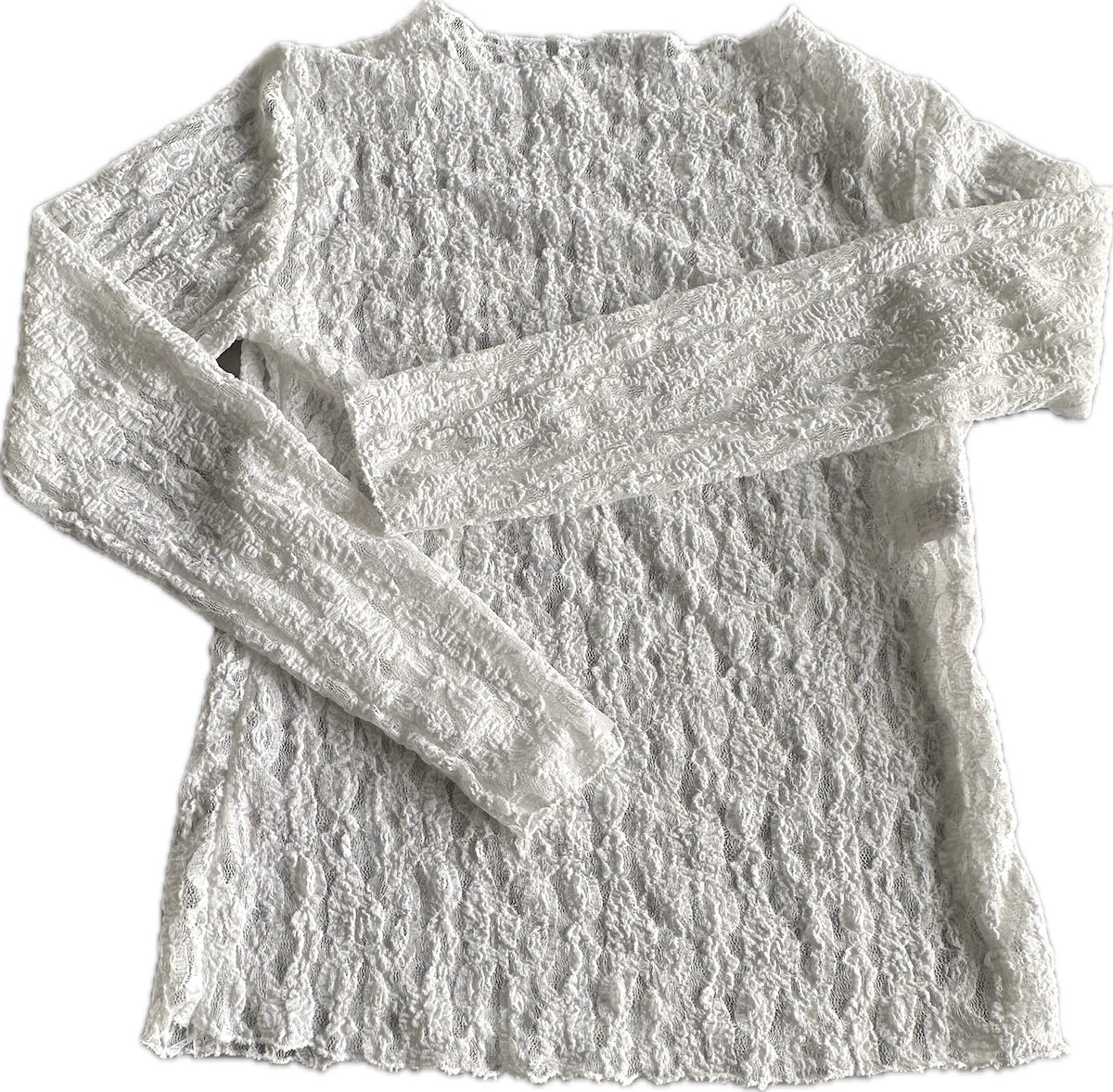 Spitzenshirt Kelly in Weiss