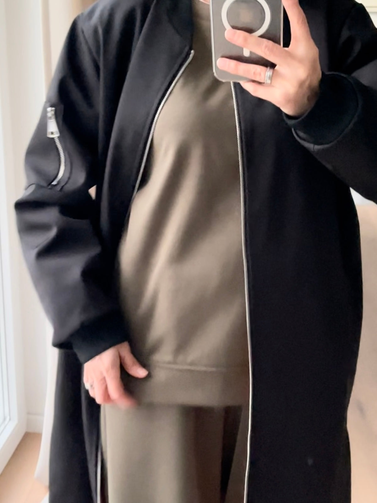 Sweatshirt Doro in Grün