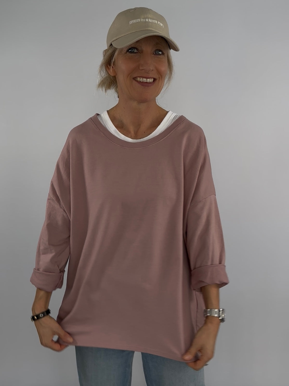 Sweatshirt Kate in Altrose