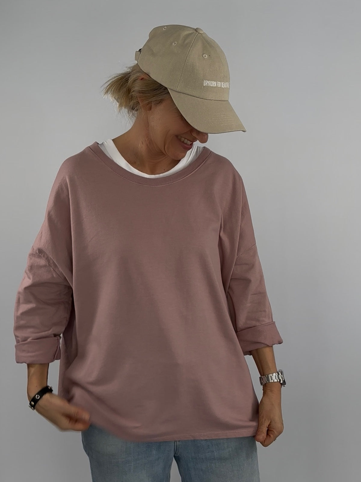 Sweatshirt Kate in Altrose