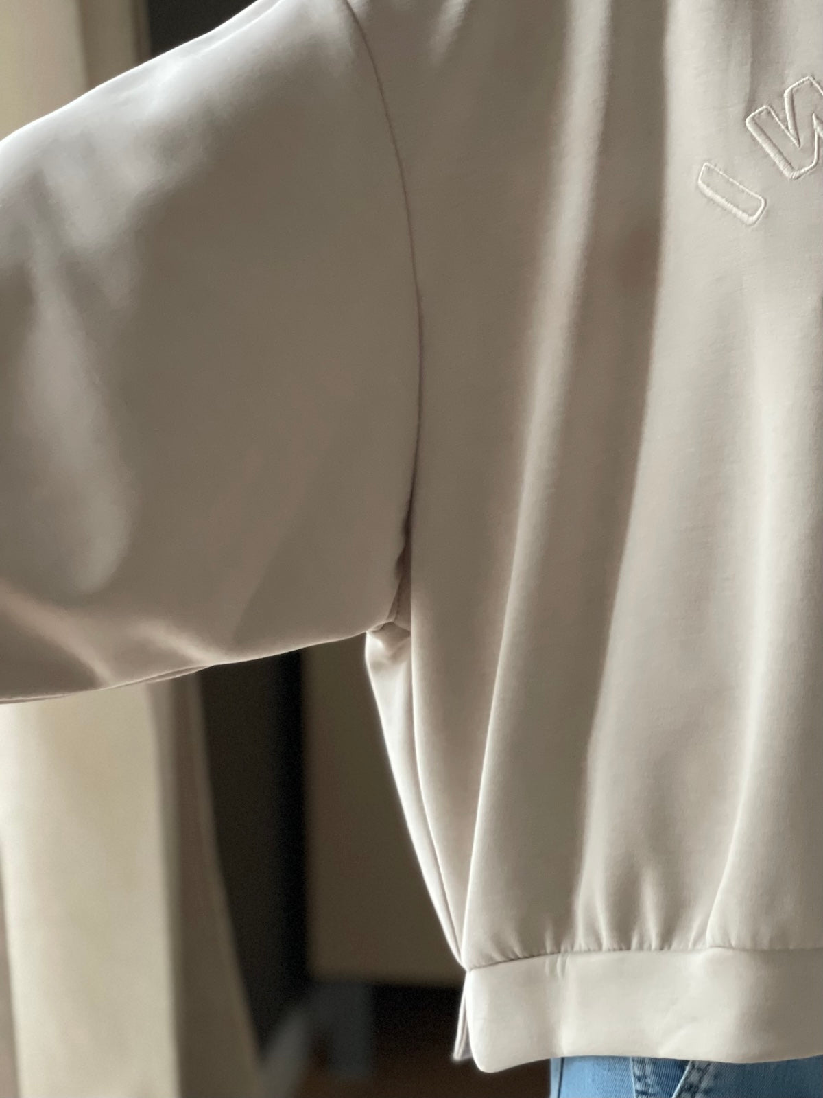 Sweatshirt Martini in Beige