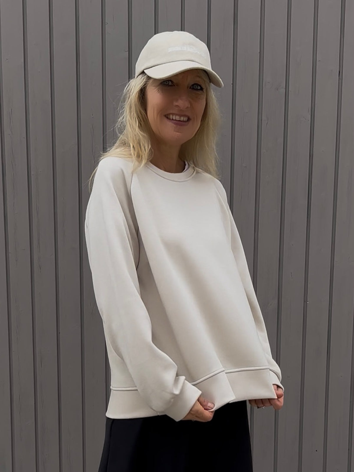 Sweatshirt Sienna in Beige