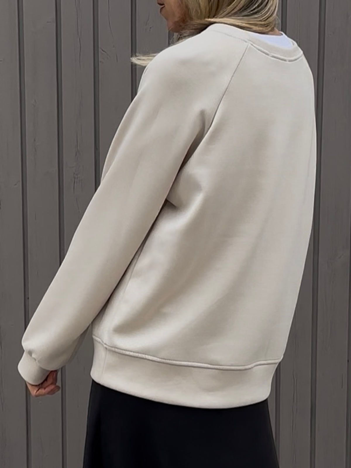 Sweatshirt Sienna in Beige