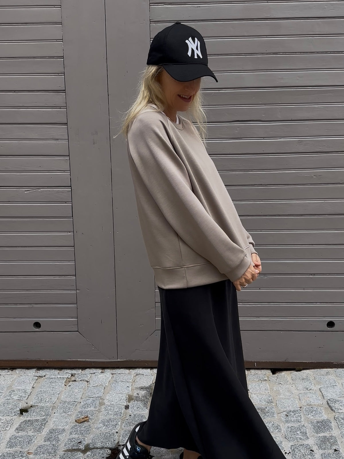 Sweatshirt Sienna in Schlamm