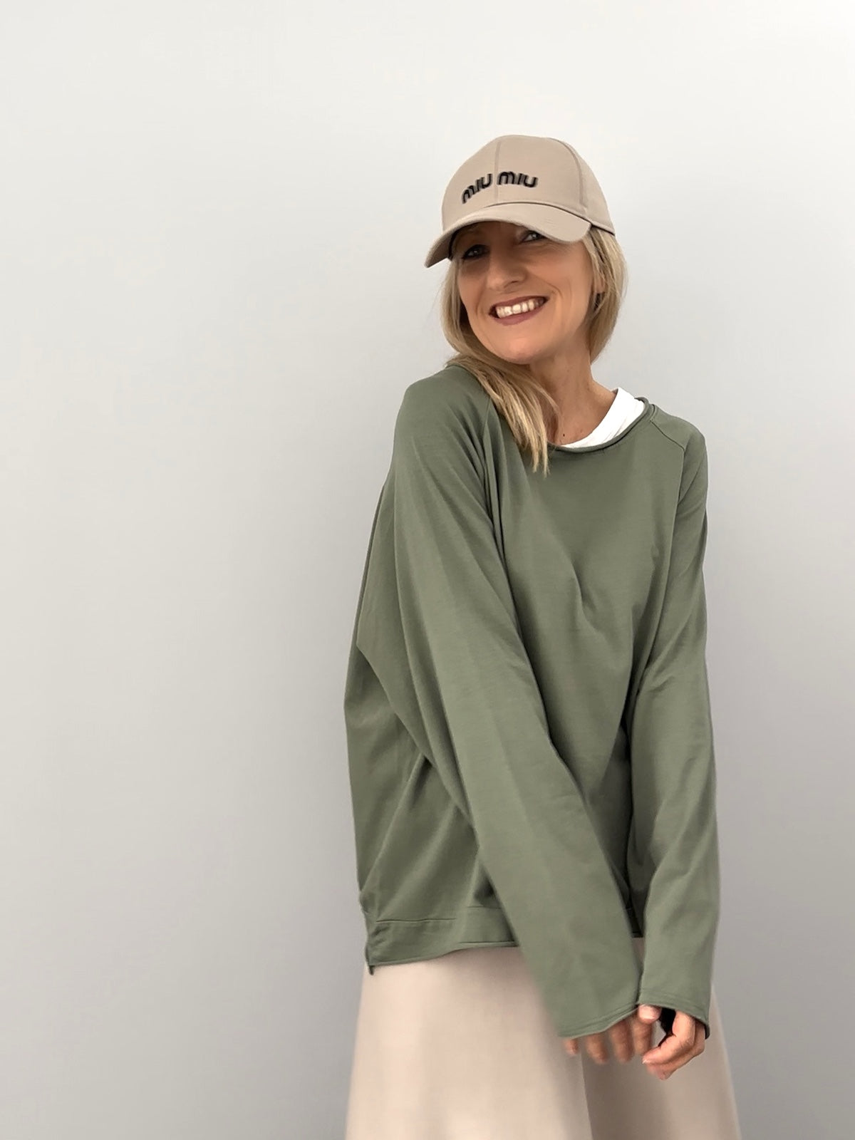 Sweatshirt Marian in Grün