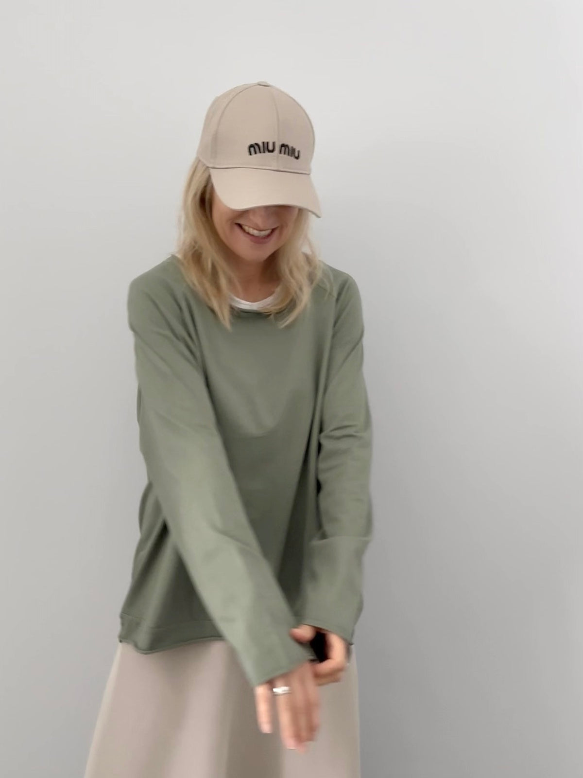 Sweatshirt Marian in Grün