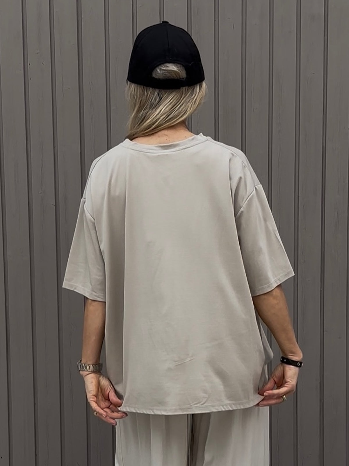 T-Shirt Victoria in Stone