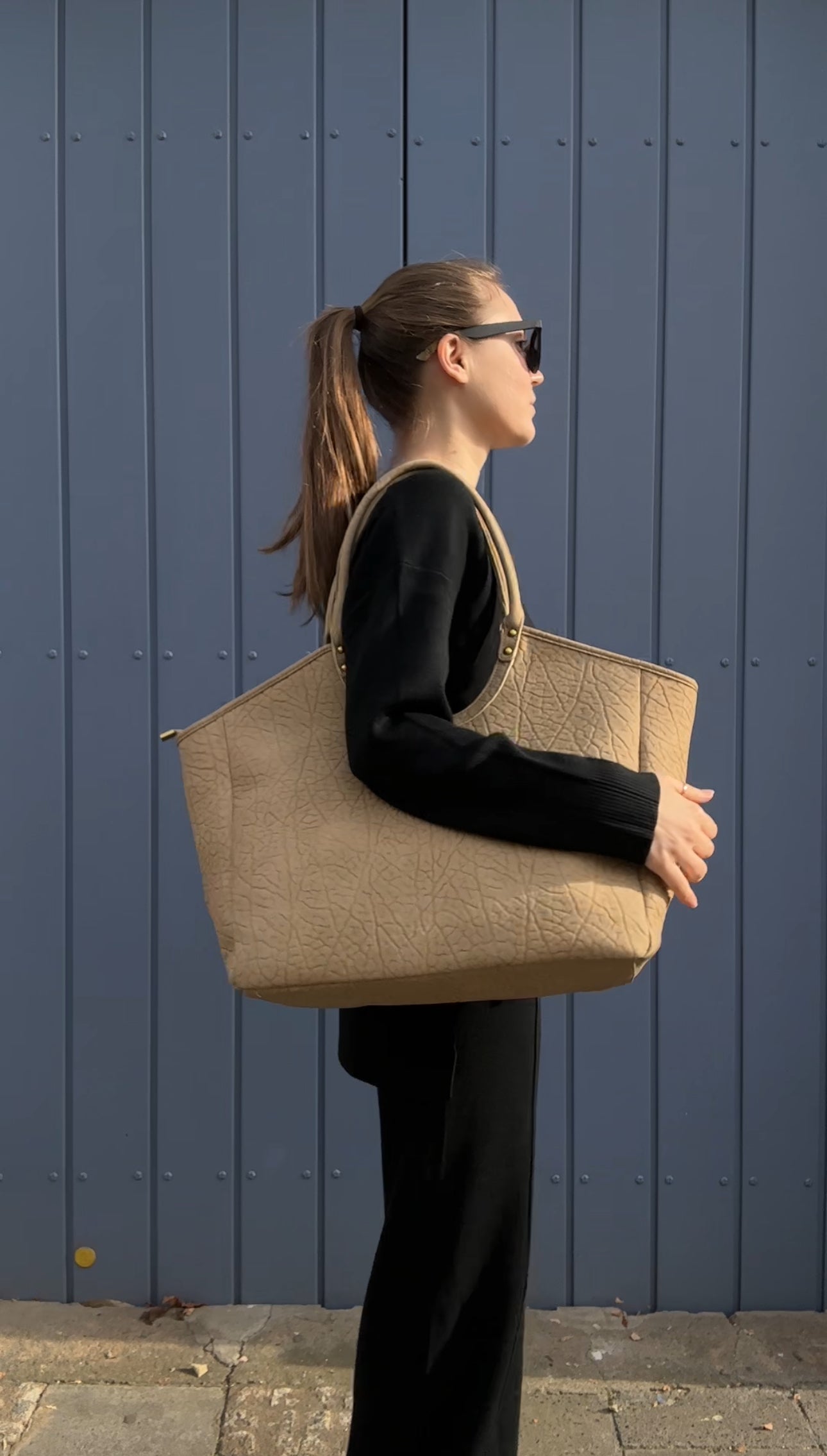 Tasche in Beige