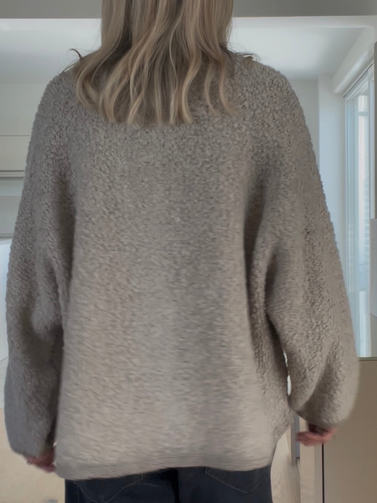 Cardigan Marla in Greige