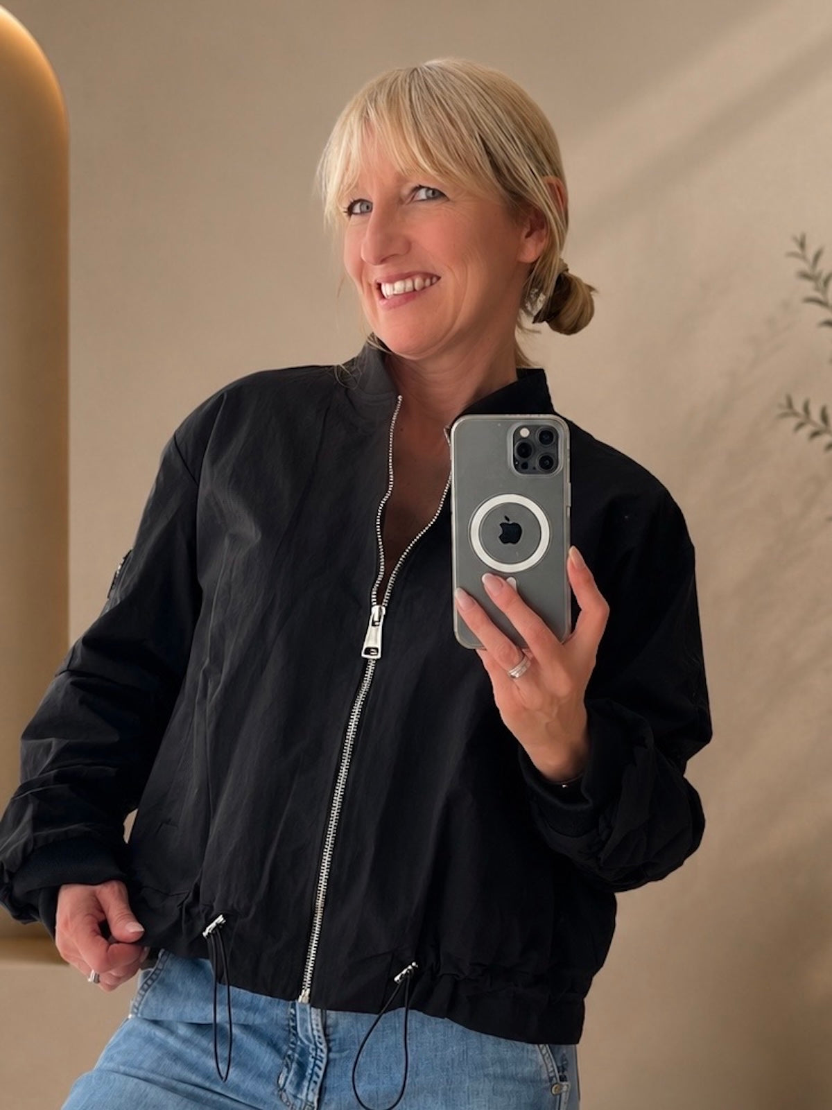Jacke Barbara in Schwarz