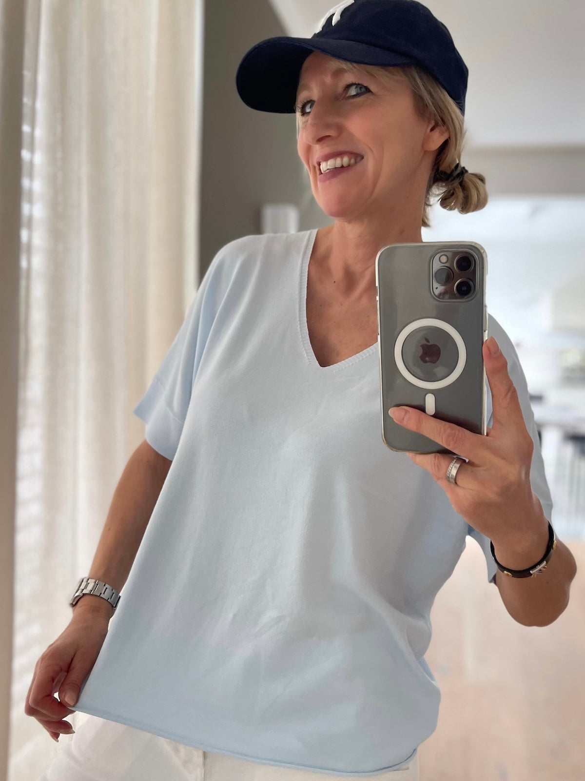 Shirt Lisa in Hellblau